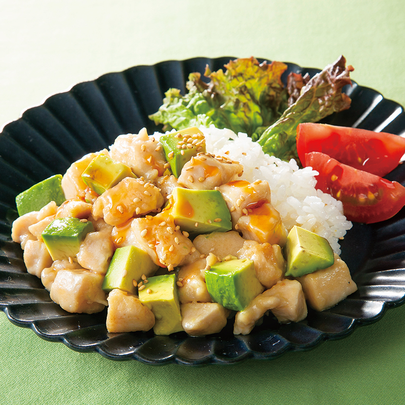鶏肉とアボカドのポキ風ごはん だいどこログ 生協パルシステムのレシピサイト