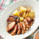 「浅漬けの素」の鶏ソテー