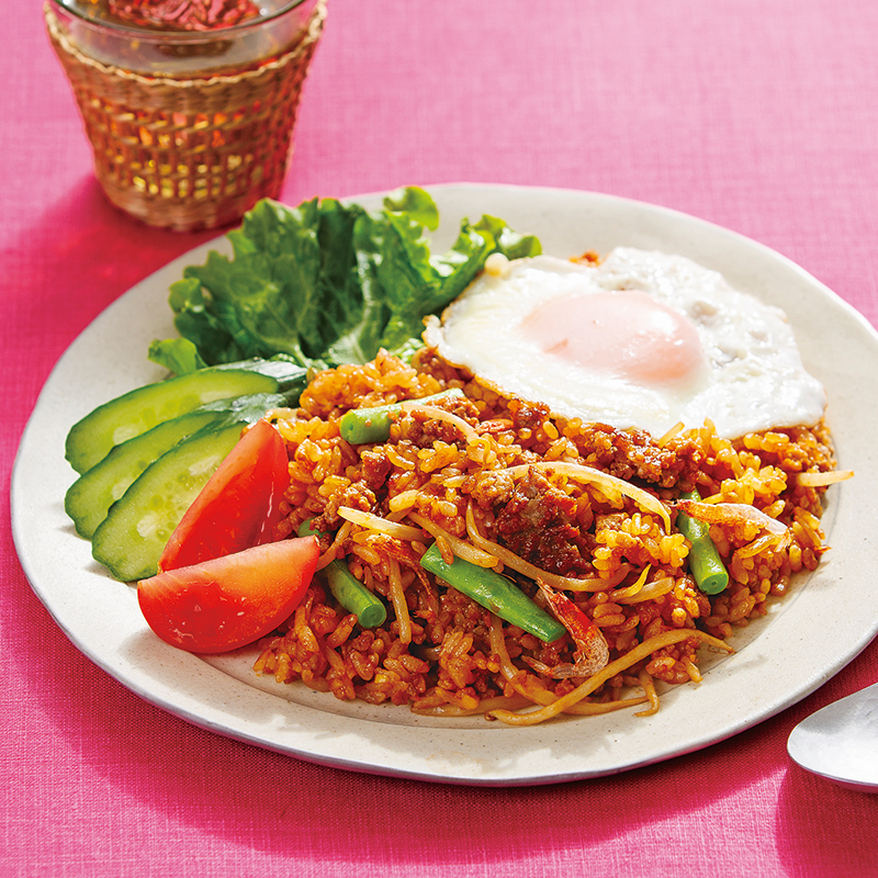 豚ひき肉と桜えびのナシゴレン だいどこログ 生協パルシステムのレシピサイト