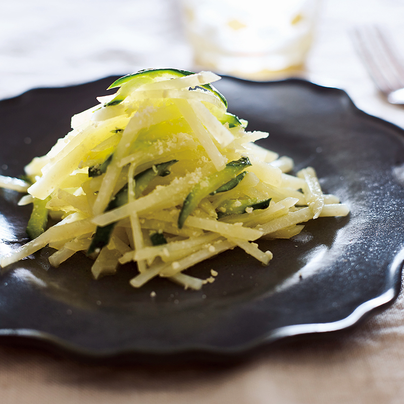 じゃがいもときゅうりのチーズサラダ だいどこログ 生協パルシステムのレシピサイト