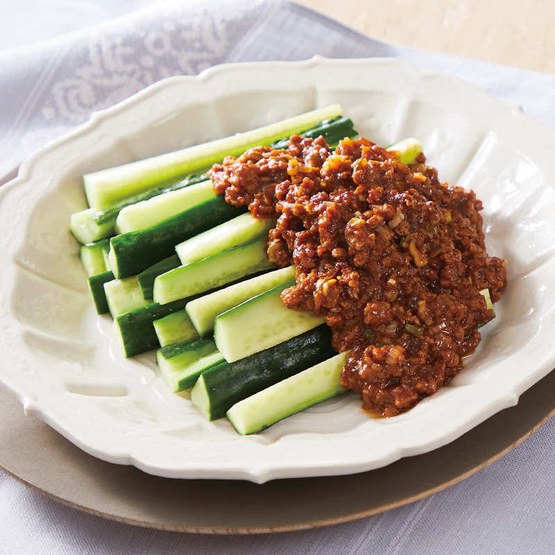 辛み肉味噌きゅうり だいどこログ 生協パルシステムのレシピサイト