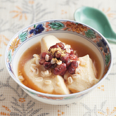 ルイボスティーシロップのあったか豆花（トウファ）