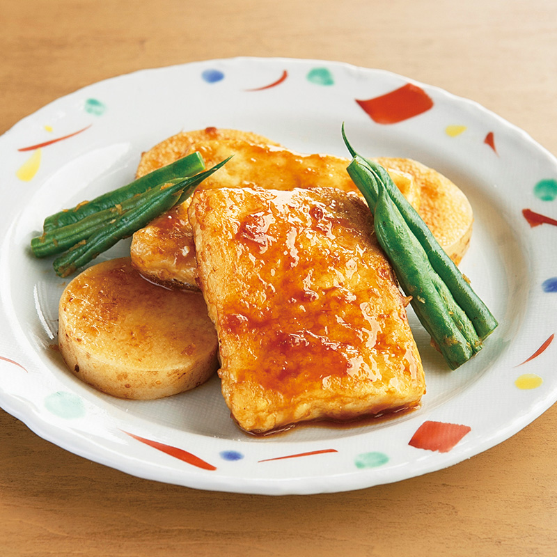 豆腐の甘辛照り焼き だいどこログ 生協パルシステムのレシピサイト