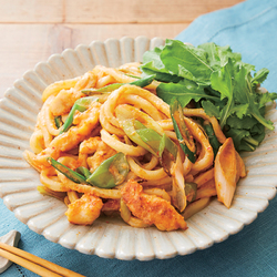 牛肉と冷凍うどんのすき焼き風 だいどこログ 生協パルシステムのレシピサイト