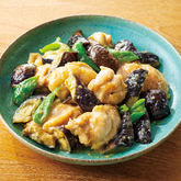 レンジで鶏肉となすのみそ炒め