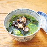 しじみとキャベツのあっさりスープ