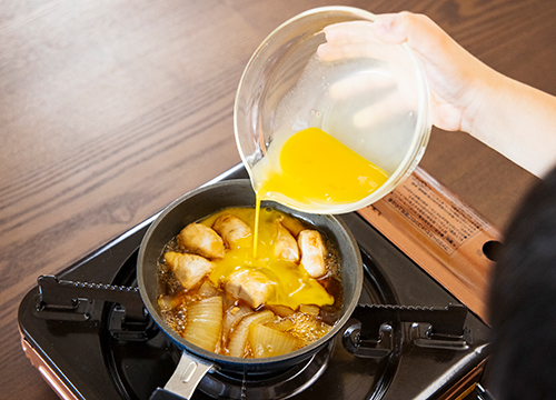 ふわふわ親子丼 わくわくキッチン だいどこログ 生協パルシステムのレシピサイト