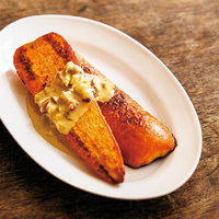 有機人参のじりじり焼き