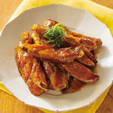 ながーいなすの肉巻き