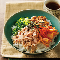 ツナのスタミナ丼
