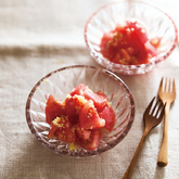 トマトのしょうがあえ