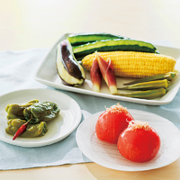 夏野菜の丸ごと漬け