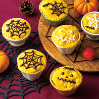 ハロウィンかぼちゃのカップケーキ
