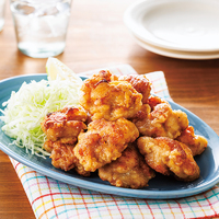 揚げ焼きで作る鶏の唐揚げ【動画あり】