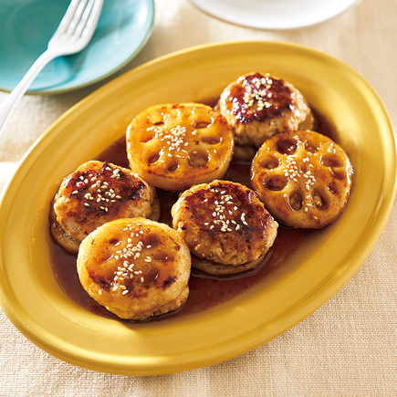 和風れんこんバーグ