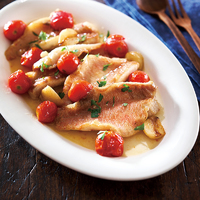 赤魚のアクアパッツァ