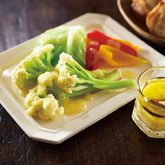 旬野菜の温サラダ塩こうじドレッシング