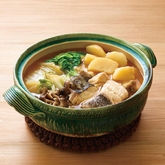 たらとじゃがいもの甘酒昆布だし鍋