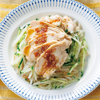 シャキッと野菜とお手軽よだれ鶏