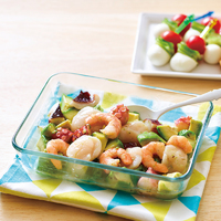 たこ・えび・ほたての簡単マリネ