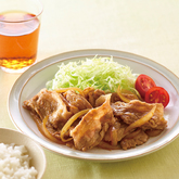 豚バラ肉のしょうが焼き