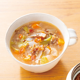 トマト麹のミネストローネ