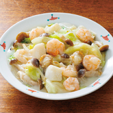 たっぷりキャベツのちゃんぽん風うま煮