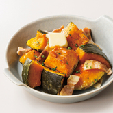 レンジdeバター栗かぼちゃ