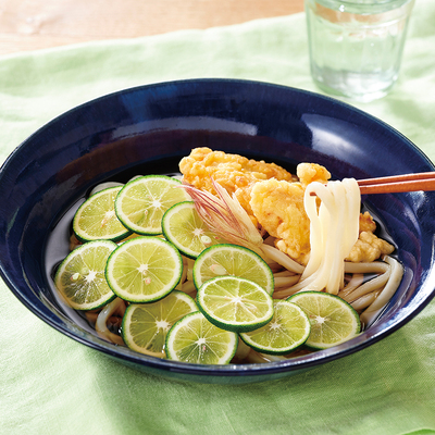 すだち鶏天うどん