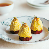 さつまいものしっとりモンブラン風