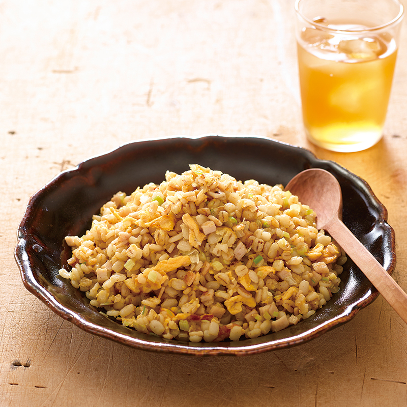 押麦チャーハン｜だいどこログ[生協パルシステムのレシピサイト]