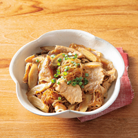 豚としらたきの黄金比できんぴら風甘辛炒め