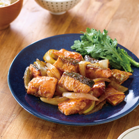 鮭のしょうが焼き