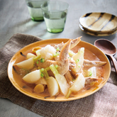 かぶと手羽先のみぞれ煮
