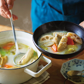 鶏スペアリブとれんこんのぽかぽかスープ