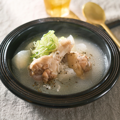 手羽元と大根のサムゲタン風