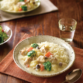 チキンのクリームシチューライス