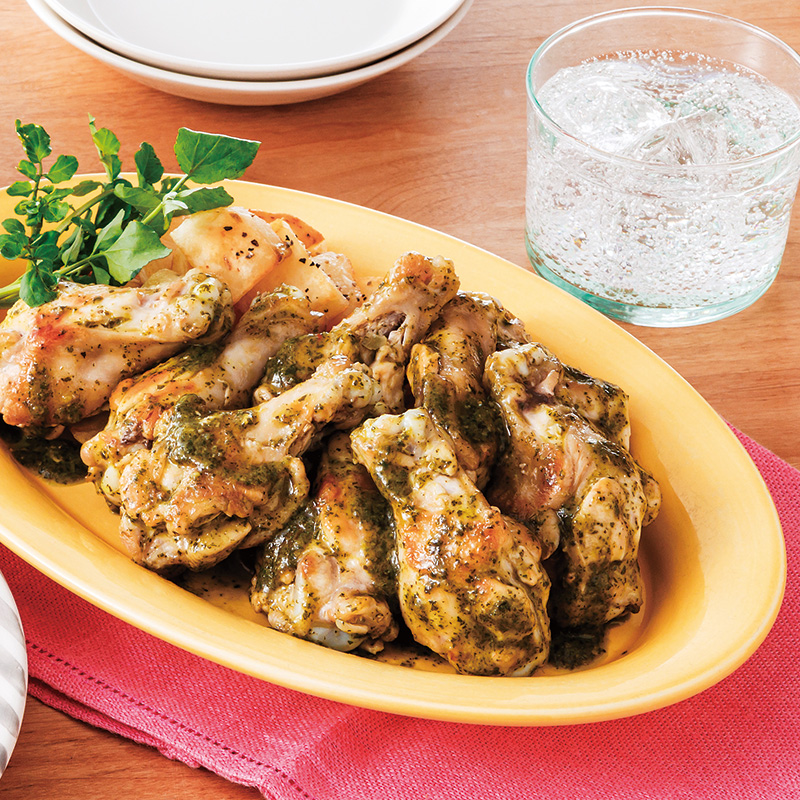 ローストバジルチキン