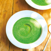 有機ほうれん草のクリーミーポタージュ