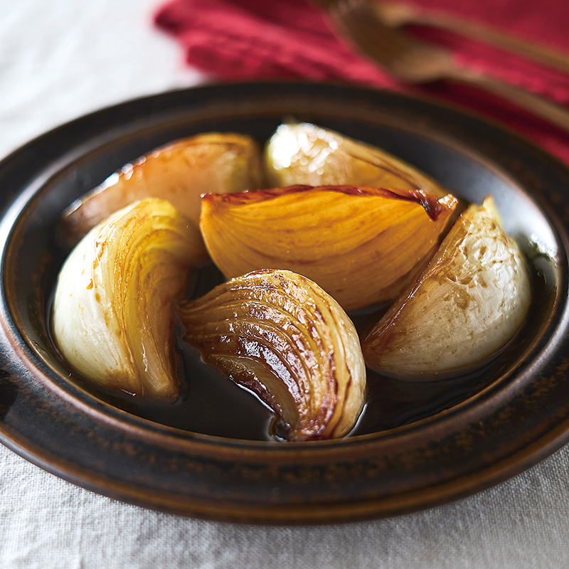 玉ねぎのステーキ しょうゆバターソース