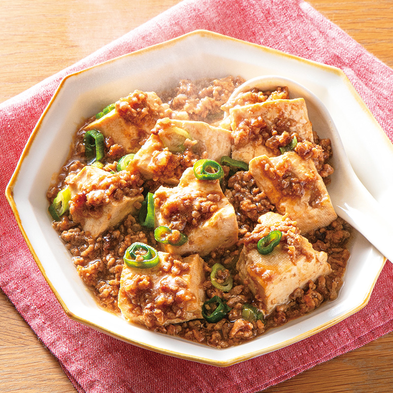 レンジで簡単！ 包丁要らずの麻婆豆腐