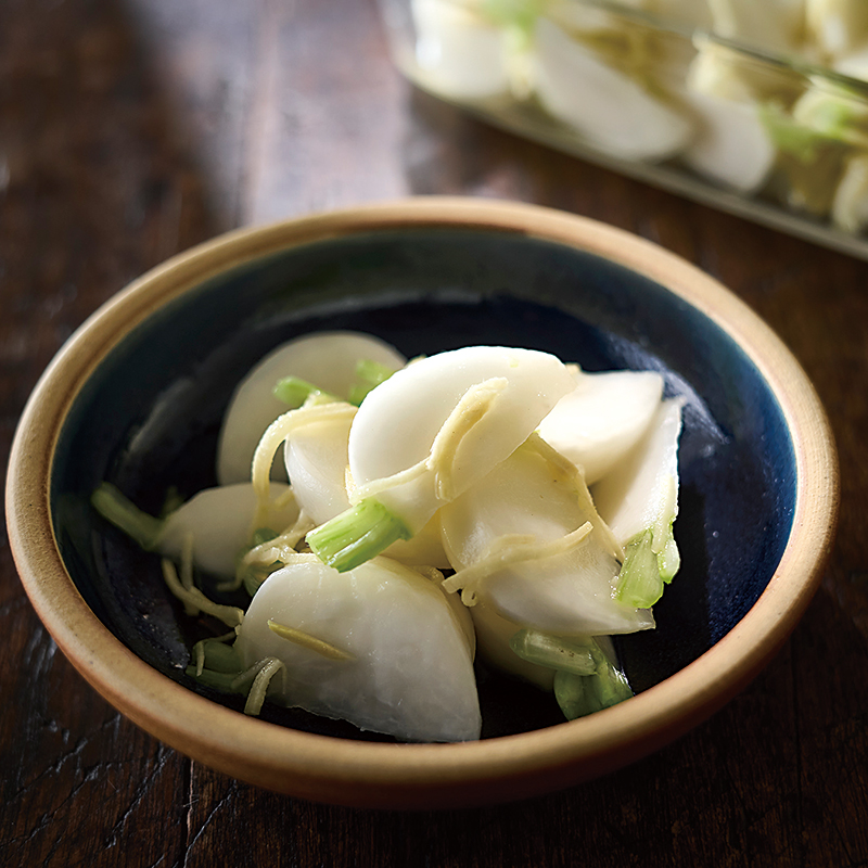 かぶのしょうが漬け