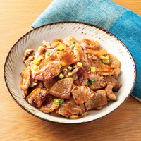 香ばし大根と豚肉のこっくり甘辛炒め