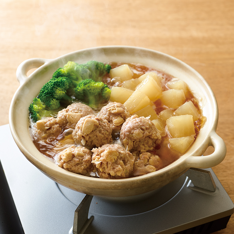 豚肉だんご鍋