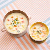 【取り分けレシピ】じゃがいものポタージュセット