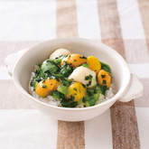 おさかなボールのあんかけ丼