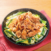 黄金比のみそだれで豚肉ジンギスカン風