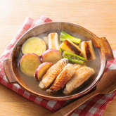 こんがり手羽中とねぎのこっくりコンソメスープ