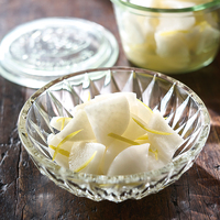 大根のレモン甘酢漬け