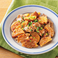 豚肉と長芋のこっくりスピード炒め